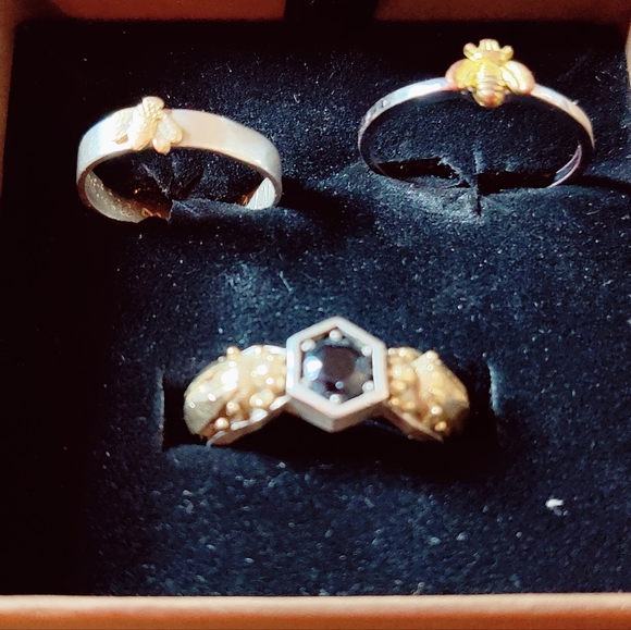 🔷Bee Ring couples set - Picture 2 of 12